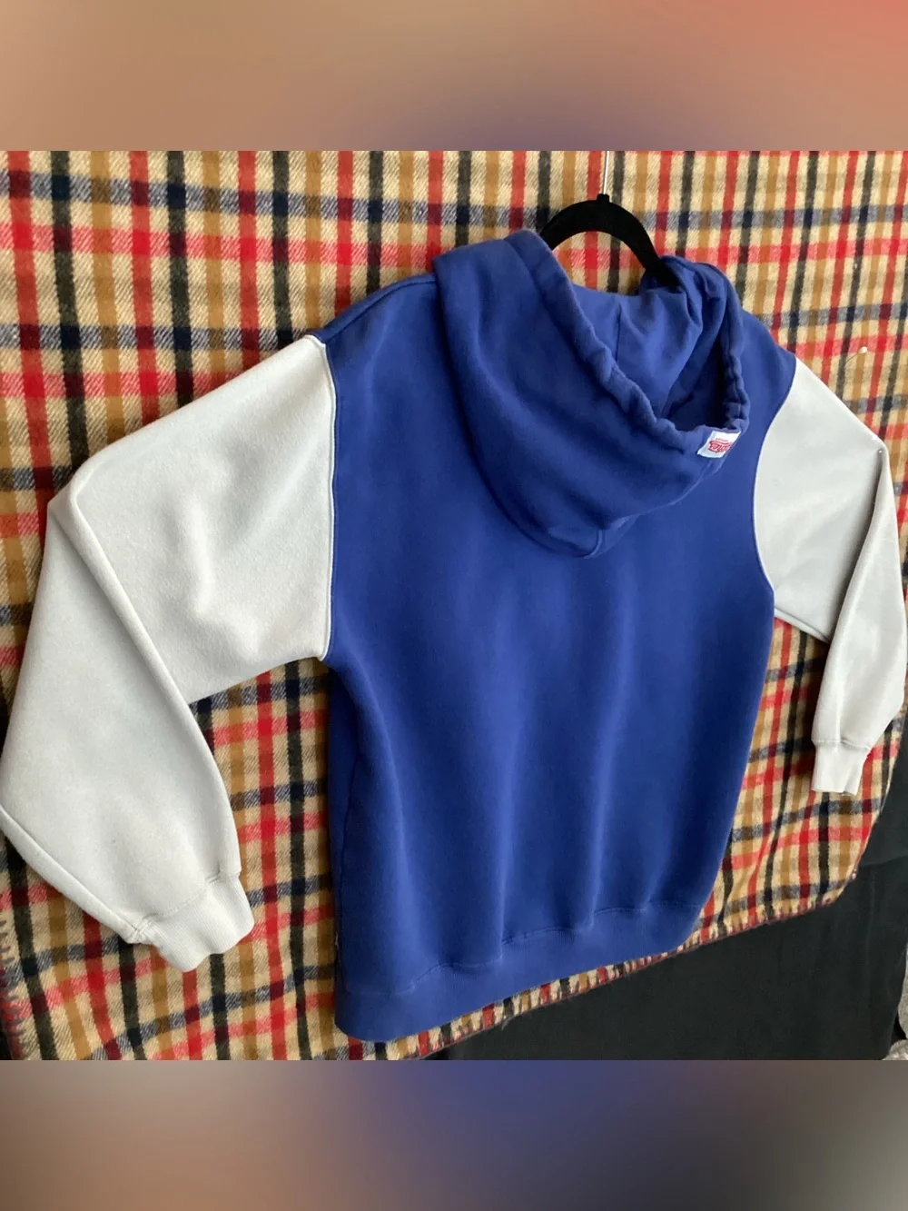 Stitches x Los Angeles dodgers zip up hoodie sweatshirt